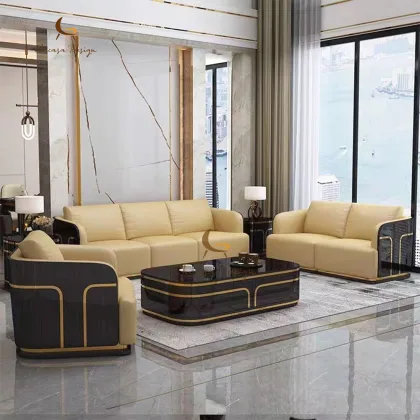 European French Style Royal Recliner Sofa Set