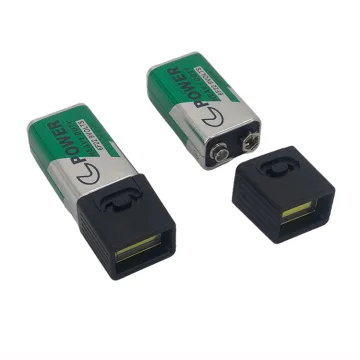 2021 Portable 9V Battery COB LED Clip-On Flashlight