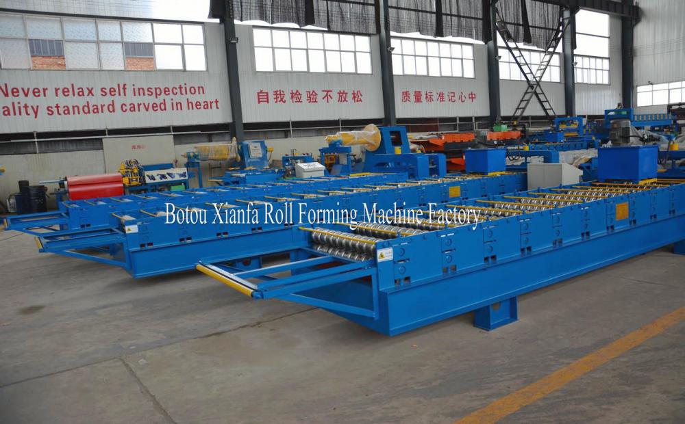 metal corrugated roofing forming machine