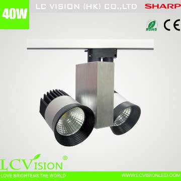 LED Lighting /20W*2 SHARP COB LED Tracklight / 3950lm