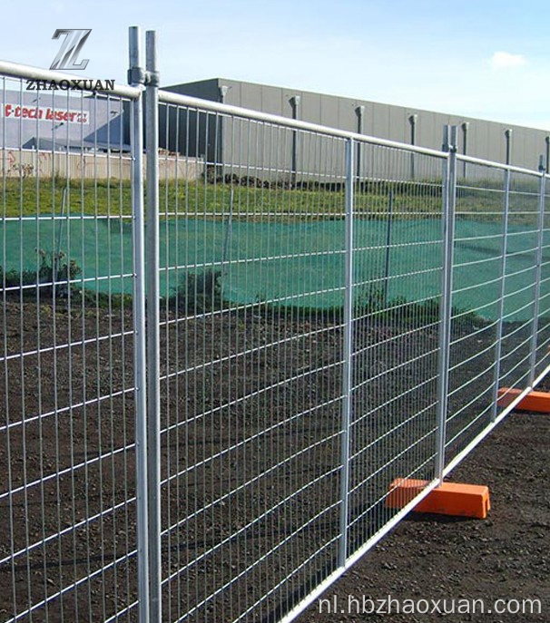 Tijdelijk hekconstructie hamend hek