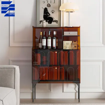 Glamorous Furniture Modern Acrylic Living Room Furniture for Small Apartments
