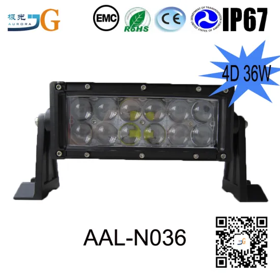 7.5 inch 2017 New Product Best Seller High Quality 36W 4D LED Light Bar