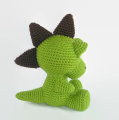 Mềm em bé đồ chơi nhồi bông dệt kim bé rồng Crochet Dragon