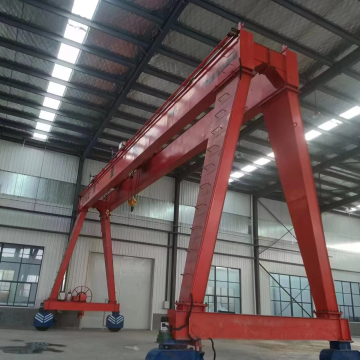 20 Ton Trackless Rubber Tyred Gantry Crane with Electric Hoist for Assembly Workshops
