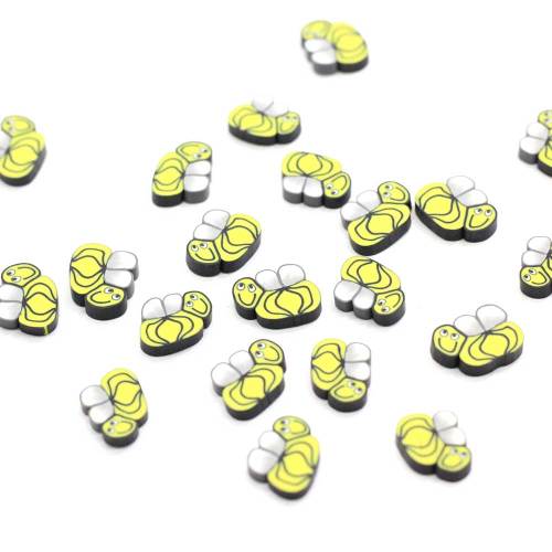 Fai da te Bee Slime Slices Addition Charms Fluffy Slime Supplies Polymer Clear Soft Clay Sprinkles Toys For Childrens Gift