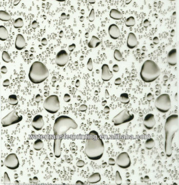 water transfer printing film waterdrop pattern GH158-4, width 50cm