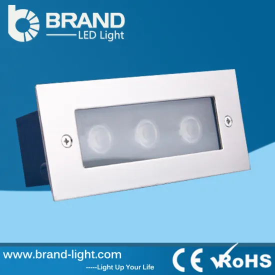 factory making project using high quality ce rohs certification recessed wall led light