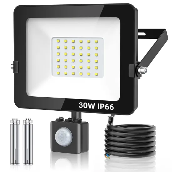 3 Years Warranty 100W Motion Sensor IP65 Waterproof LED Floodlight 150lm/w