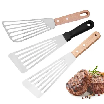 Multifunctional Kitchen Tool Steak Frying Spatula Stainless Steel Fish Steak Spatula Turner