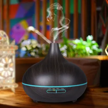 400ml Ultrasonic Whisper Quiet Humidifier With Warm Light