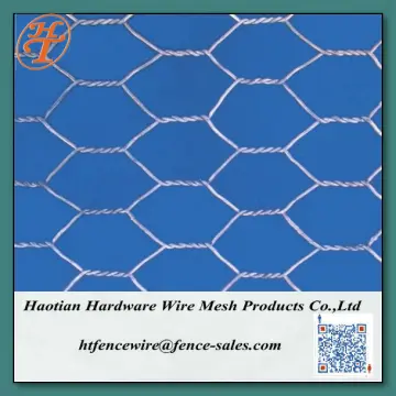 hot dipped galvanized/electro galvanized Hexagonal wire mesh