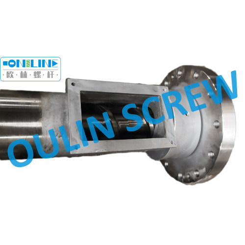 100mm, 120mm Bimetallic Screw Barrel for Double Stage Extrusion