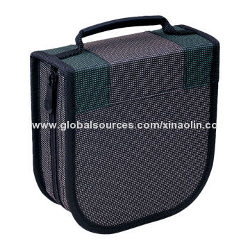 Stylish CD Bag for 40 Discs, Available in Various Colors Combination
