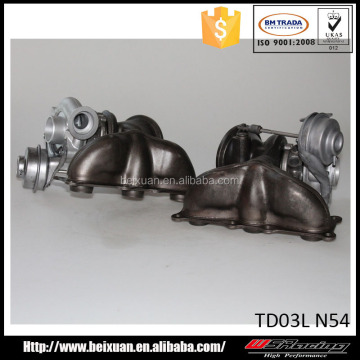 TD03L Turbocharger per i modelli BMW E90 ed E92 con motore N54