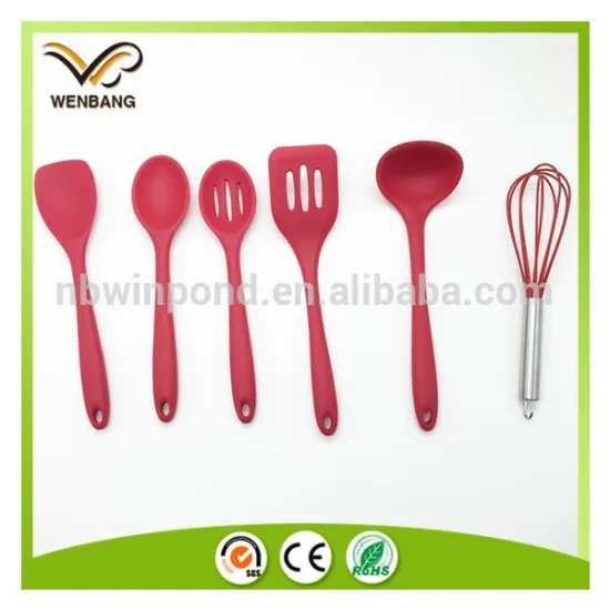 6pcs new kinds of kitchen ware,silicone kitchen tools