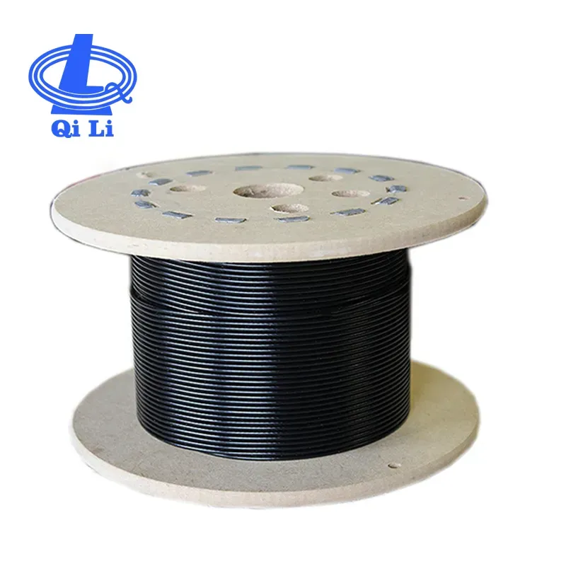 Black PVC Coated Wire Rope for Hanging Clothes