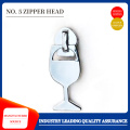Hanging plating process zipper