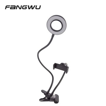 2-in-1-Handy-LED-Kamera-Ringlicht mit Tiktok-Schreibtischständer für Live-Streaming
