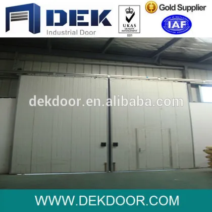 Industrial sliding door used exterior doors for sale