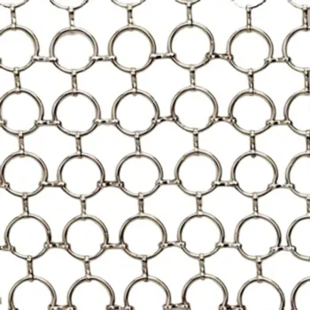 304 304L 316 316L Stainless Steel Wire/Ring Mesh Curtain