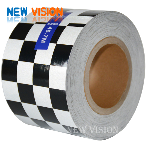 Glass Bead Temporary Traffic Signs Silk Screen Reflective Film, High