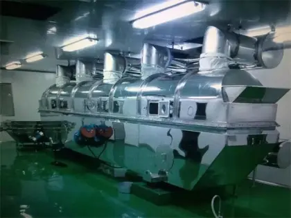 Vibrating Fluid Bed Drying Machine for Grains