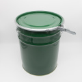 20L metal pail with lock ring lid