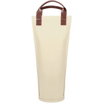 Customized Thermal Wine Cooler Carrier Bag with Magnet Closure for Outdoor Picnic