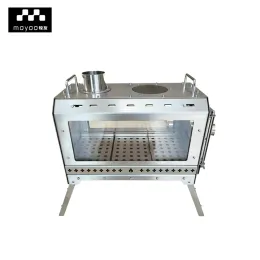 Portable Stainless Steel Camping Wood Stove