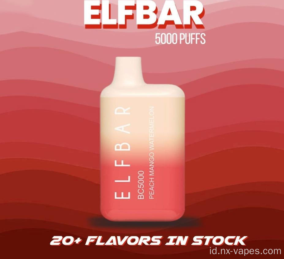 ELF BAR BC 5000 Kotak Grosir Vape sekali pakai