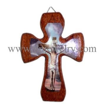 The Wood Rosary Cross (URCR2-037)