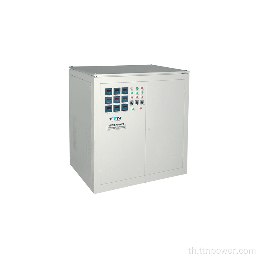 SBW-F-800KVA 3 เฟสแรงดันไฟฟ้า Stabilizer AVR