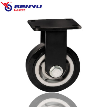 1 ton Heavy Duty Rigid Caster PU Wheel