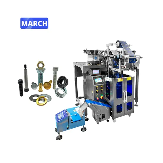 Automatic Vibratory Feeding Vertical Screw Bolt Nut Bagging and Packaging Machine