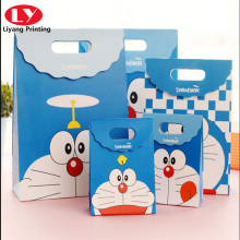 Bolsa de regalo de dibujos animados doraemon tote para niños