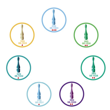 Consommables en laboratoire Lancet de sang stérile jetable