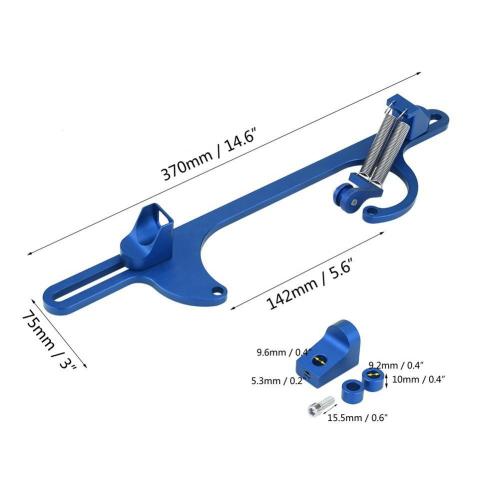 Aluminum alloy throttle cable throttle base bracket