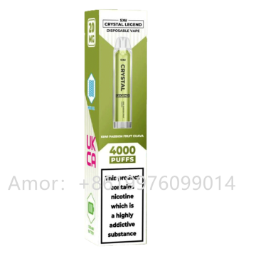 New Flavors crystal LEGEND 4000 Puffs Disposable Vapes