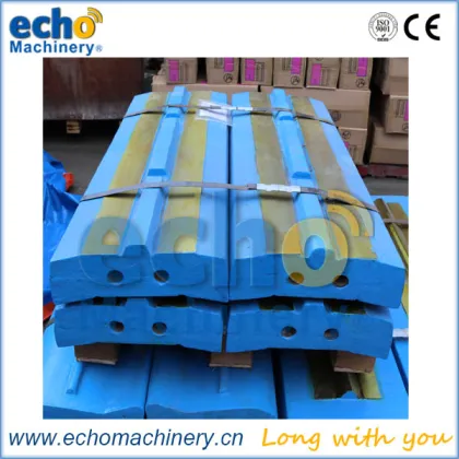 Kleemann crusher parts blow bar and hammer