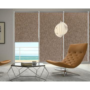 Polyester Jacquard Dyed Plain Window Roller Shades Curtain