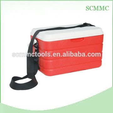 10L Plastic Movable Insulated Plastic Foam Cooler Bag Camping Fishing Ice Box with Strap