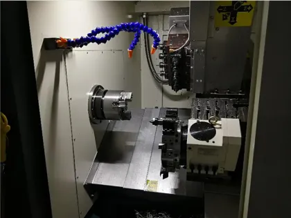 CNC Gear Hobbing With Four Axis