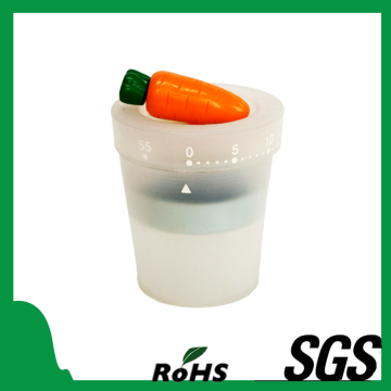 Nen Deasign Interersting Flowerpot with Carrot 120 Minutes Mechanism Timer for Kitchen