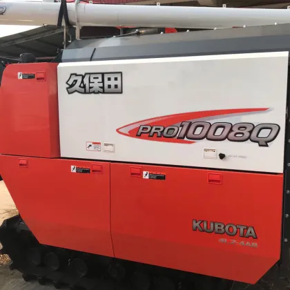 Kubota 1008Q Low Noise Combine Harvester for Wheat and Rapeseed