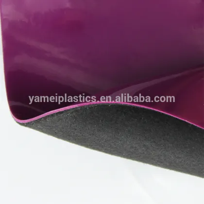 Mirror Surface GM 1.4mm PVC vinyl leather fabric for soccer boots and baseball shoes