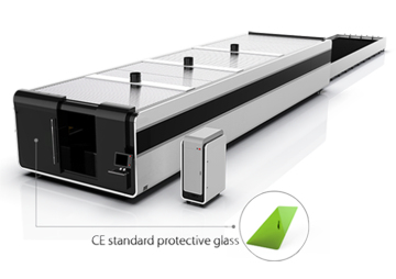 Metal Laser Cutting Machine with Protective Cover