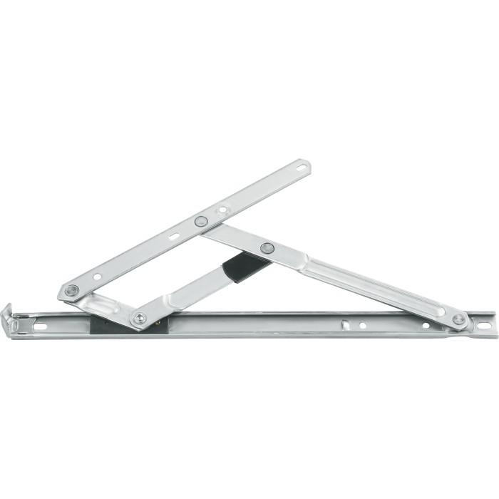 Фрикционный упор для окна из нержавеющей стали с одним рычагом, 22 мм.