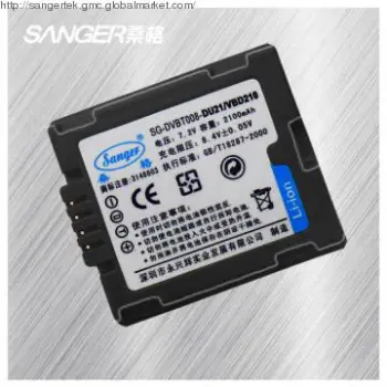 S001E lithium camera Battery For LUMIX DMC-F1