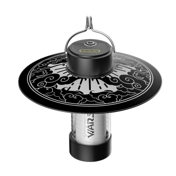 Warsun CP66: 1000lm IPX4 Lumière de camping extérieur - lampe LED rechargeable, dimmable, magnétique et légère